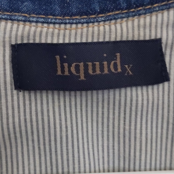 Cropped denim jacket / size M - Picture 4 of 5